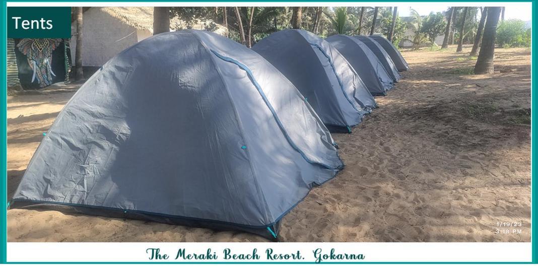 The Meraki Beach Resort Gokarna  Exterior foto